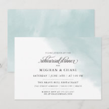 Rehearsal Dinner | Vidro Verde Teal