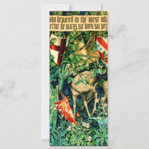 Convite Rei Medieval Arthur William Morris