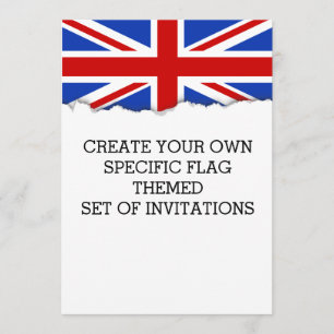 Convite Reino Unido Flag