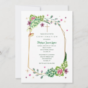 Convite Religião das Flores do Deserto