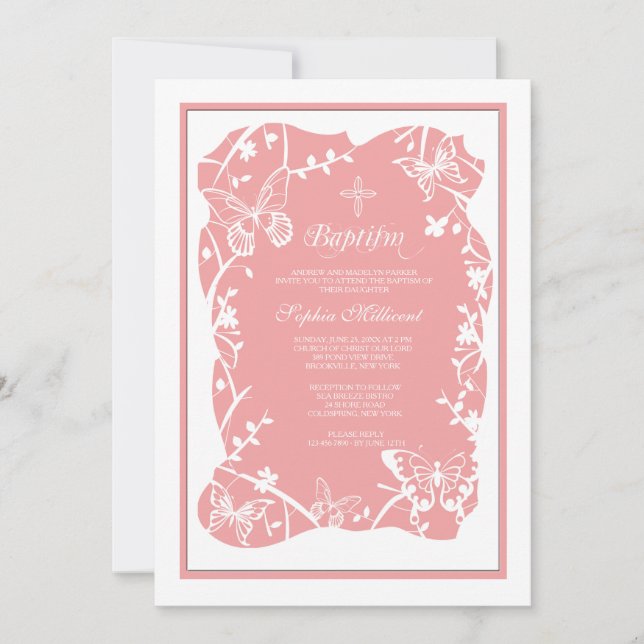 Convite Religioso à Borboleta (Frente)