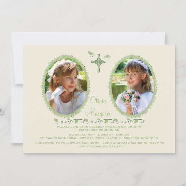 Convite Religioso Cameo (Frente)