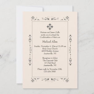 Convite Religioso Clássico