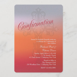 Convite Religioso da Cruz Santa