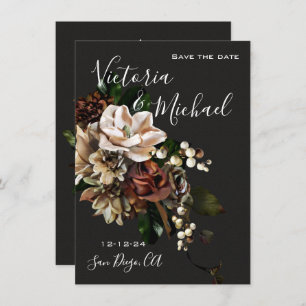 Convite Rembrandt Magnolia Salve a Data Casamento