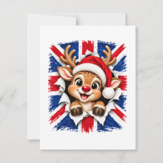 Convite Rena de Natal Britânica