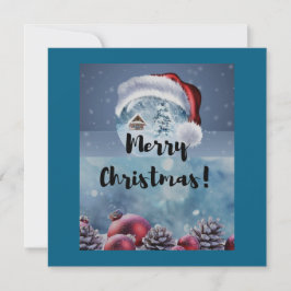 Convite Renas de Natal modernas engraçadas e fofas