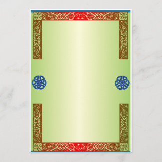 Convite Renascença para Casamento Medieval