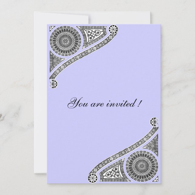 Convite RENASCIMENTO ,azul (Frente)