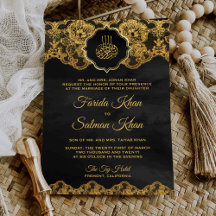 Renda com Folha de Ouro Cinza Escuro Casamento Isl