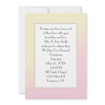 Renovação de Vow Rosa e Amarelo