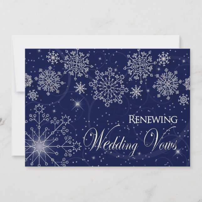 CONVITE RENOVAR VOWS DE CASAMENTO - INVIATION-WINTER-SNOW (Frente)