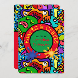 Convite Reprodução de artesanatos