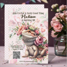 Reptile Lizard Birthday