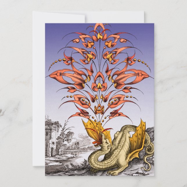 Convite Respiração do Dragão (Frente)