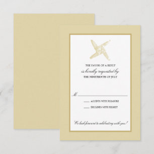 Convite Resposta de Casamento Cruz de Santa Brígida Irland