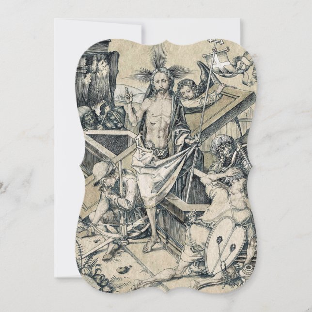 Convite Ressurreição de Cristo Jesus (Frente)