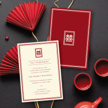 Retângulo Clássico Cerimônia de Chá da Dupla Felic