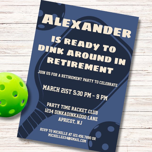 Convite Retirada de marinho do Partido Picleball Esportivo (Criador carregado)