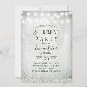 Convite Retirada de Peixe-Estrelo de Praia da Rústica Bebê