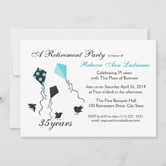 Convite Retirada de pipas e aves (Frente)