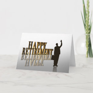 Convite Retirement party invitation card