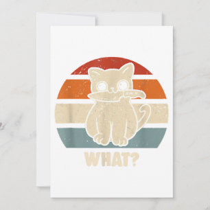 Convite Retrai O Que A Faca De Gato Significa Que O Gatinh