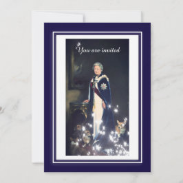 Convite Retrato da Rainha Elizabeth