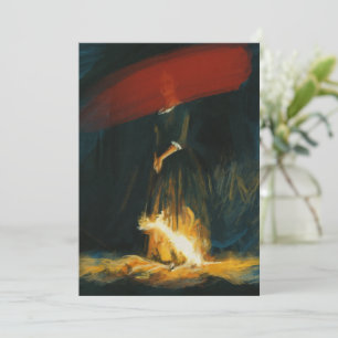 Convite Retrato de la jeune fille en feu