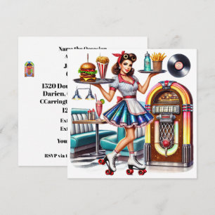 Convite Retro