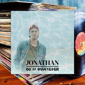 Convite Retro 60º Aniversário do Cobrir 90s Música