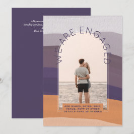 Convite RETRO Beach Vibe Wedery PHOTO