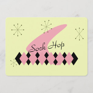 Convite retro da idade atômica