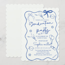 Convite Retro Festa de Graduação Turma de 2025,Cap