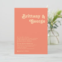 Retro Moderno | Casamento Tradicional Coral