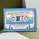 Convite Retro Music Cassette Mixtape Men 50º aniversário<br><div class="desc">50ª festa de aniversário de ideias para os homens: um convite de aniversário com tema musical para amantes da música com um desenho desenhado à mão de uma fita cassete. Esses 50º convites de festas de aniversários para homens com tema musical podem ser fácil e totalmente personalizados, imprimíveis ou disponíveis...</div>