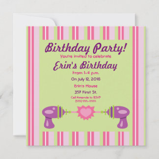 Convite Retro Raygun Love