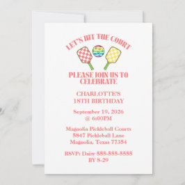 Convite Retro Seja Feliz Aniversário do Arco Arco-Íris Com