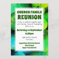 REUNIÃO DA FAMÍLIA DE IGREJA DE BARCO Verde Person