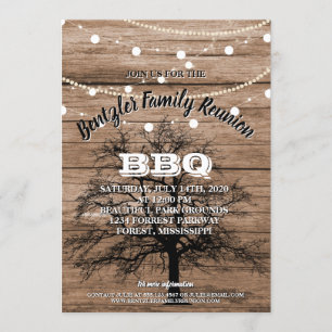 Convite Reunião de Árvore de CHURRASCOS Genealógicos da Re