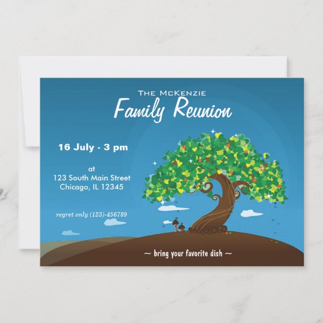 Convite Reunião de Família (Frente)