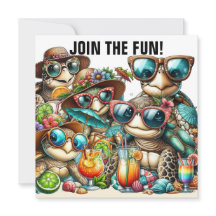 Reunião de Tartarugas Divertidas