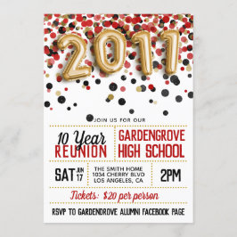 Convite Reunião do Segundo grau College 2011