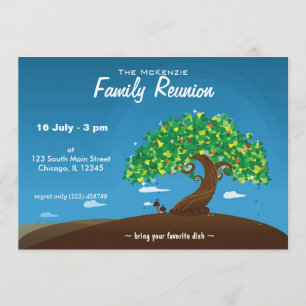 Convite Reunião Familiar