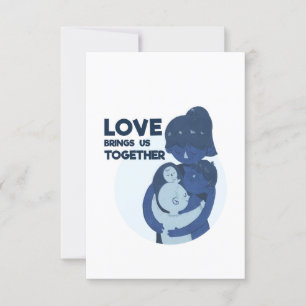 Convite reunião familiar amor nos reúne