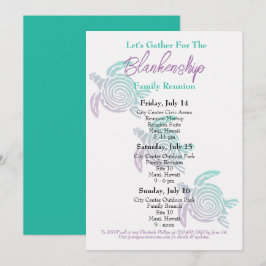 Convite Reunião Familiar Torre de Arte Tribal