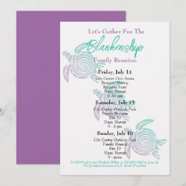 Convite Reunião Familiar Torre de Arte Tribal