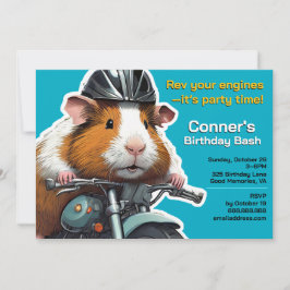 Convite Rev your engines—it’s party time! invitation