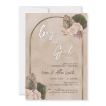 Revelação de Gênero Moderno | Revelação minimalist