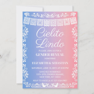 Convite Revelação do Sexo Cielito Lindo